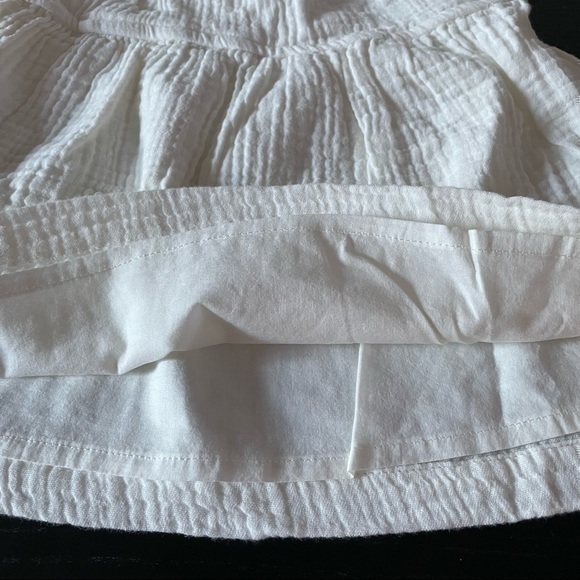 Hanna Andersson Baby White Organic Bubbly Dress Set - Picture 6 of 14